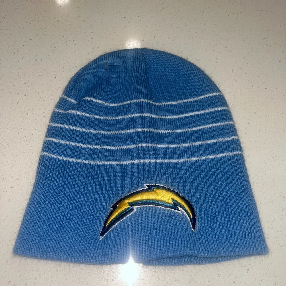Kids baby blue‎ San Diego chargers beanie